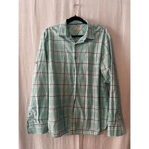 Islander Button Up Shirt Size Large